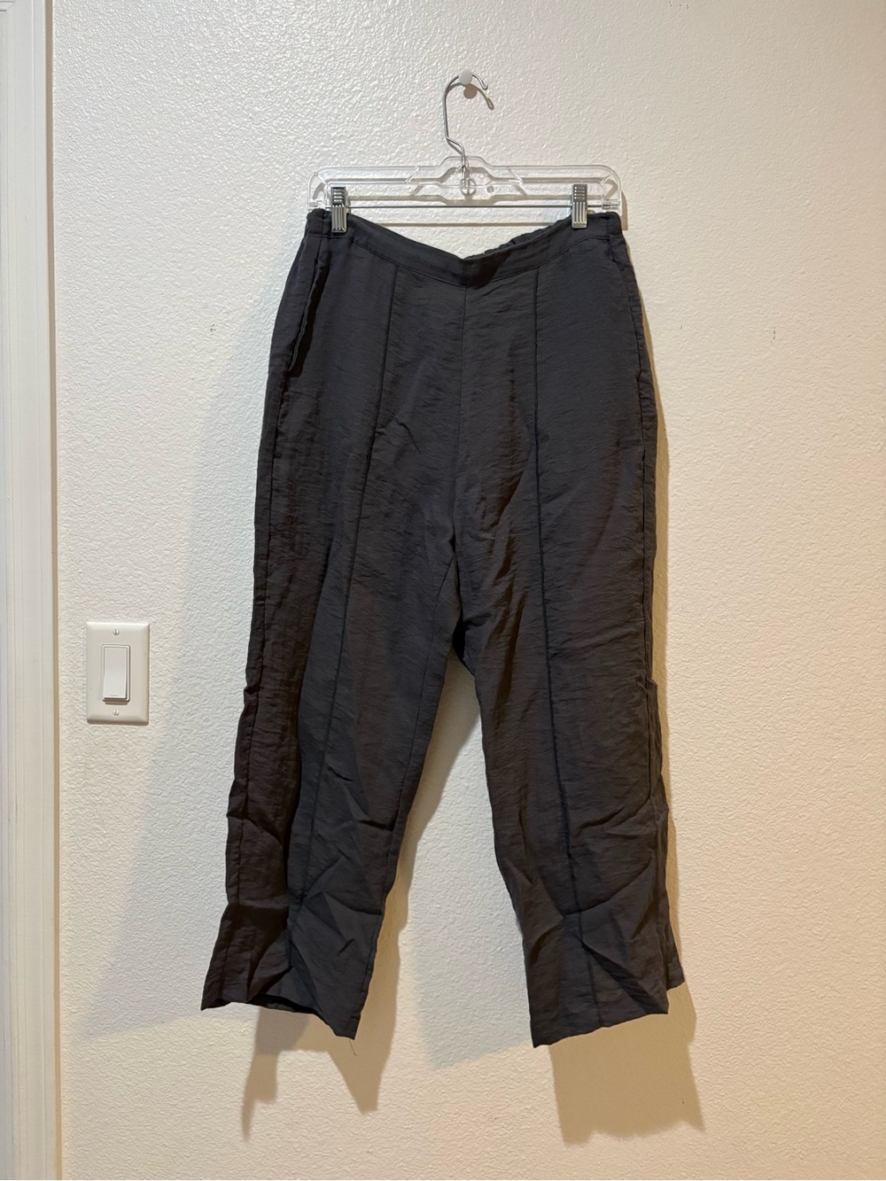 Habitat pants small gray Pull on Comfort